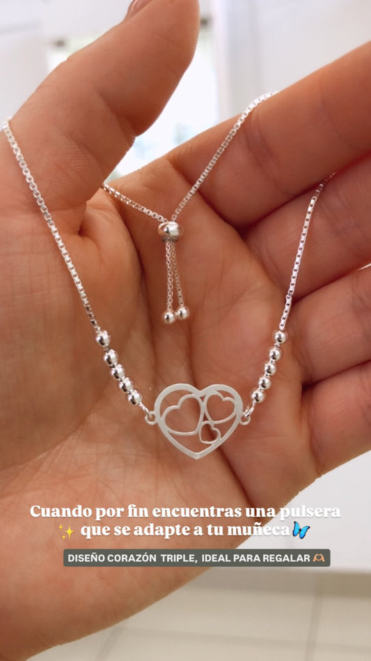 Pulsera ajustable Loves ♥️