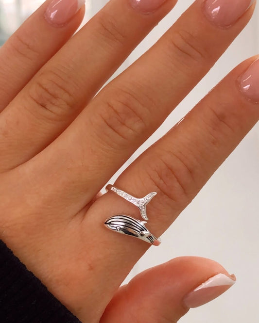 Anillo Cola De Ballena 🐋