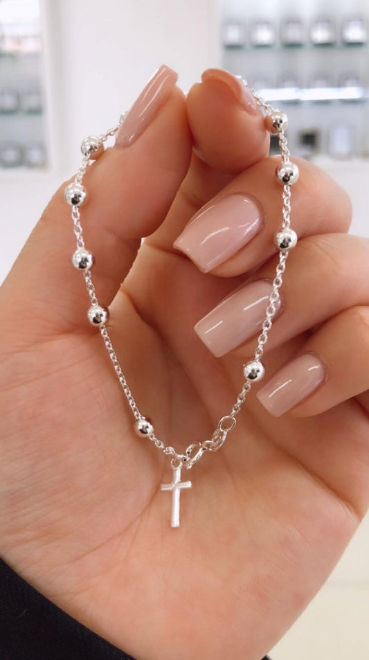 Pulsera Denario Cruz