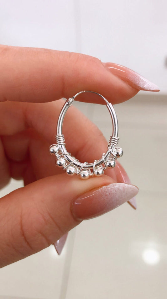 Aros Argollas Balls 25 mm ✨
