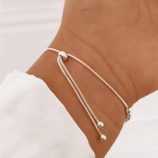 Pulsera Ajustable Virgen & Cruz